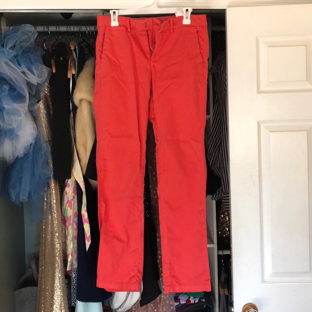 Banana Republic Coral Chinos